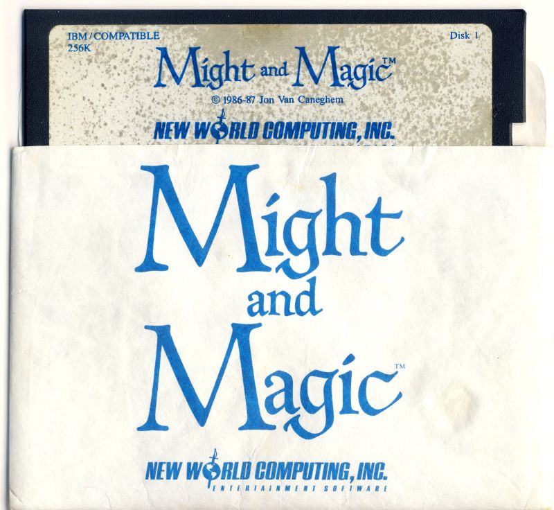 Might and Magic Book One: The Secret of the Inner Sanctum — support-2D (US)