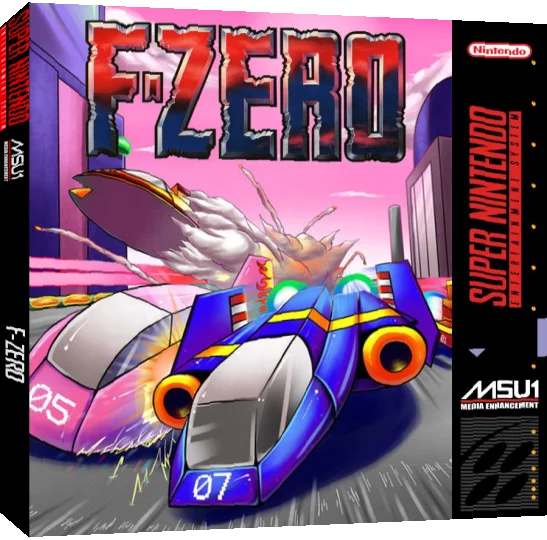 F-Zero — box-3D (US)
