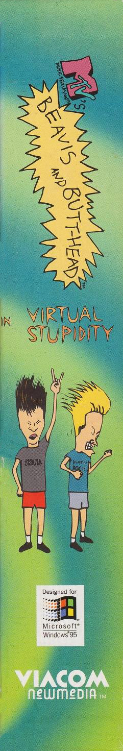 Beavis and Butt-Head in Virtual Stupidity — box-2D-side (EU)