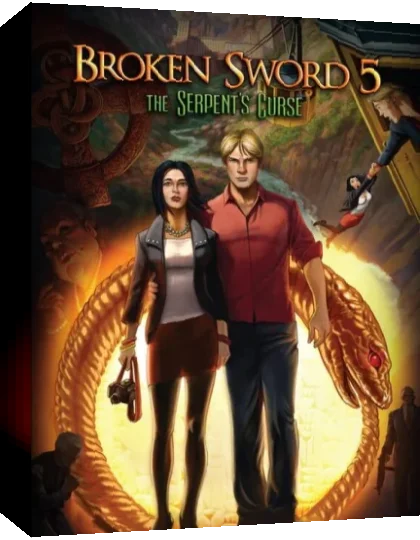 Broken Sword 5 - The Serpent's Curse - Episode 2 — box-3D (EU)
