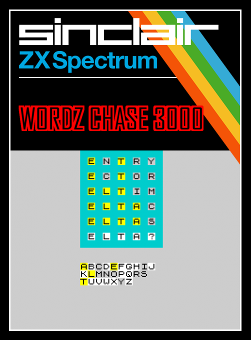 Wordz Chase 3000 box art