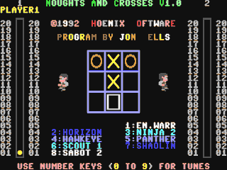 Noughts and Crosses — ss (WOR)