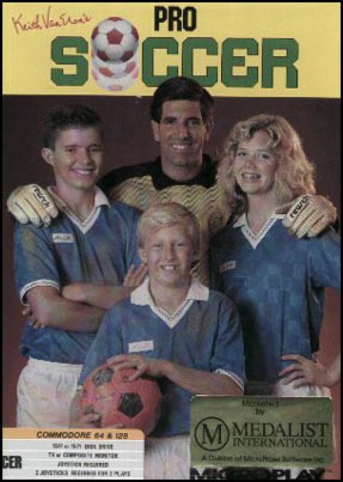 Microprose Soccer box art