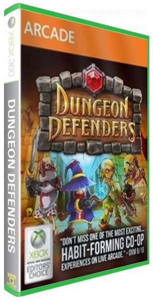 Dungeon Defenders — box-3D (EU)