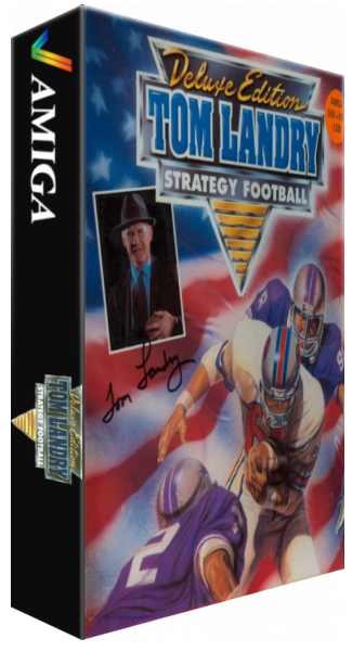 Tom Landry Strategy Football - Deluxe Edition — box-3D (WOR)