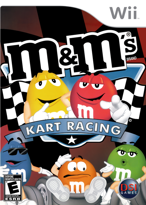 M&M's Kart Racing box art