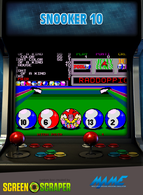 Snooker 10 box art