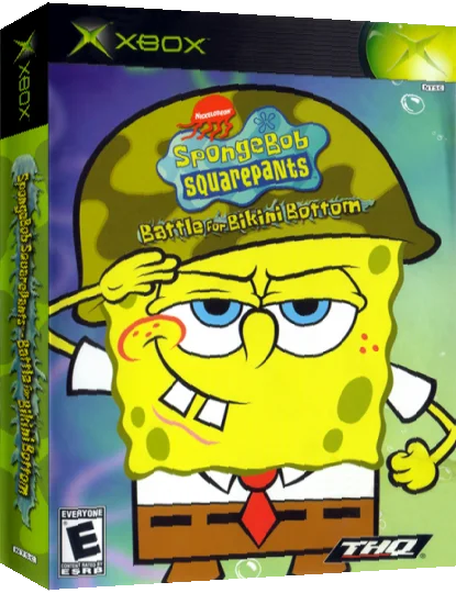 Nickelodeon SpongeBob SquarePants - Battle for Bikini Bottom — box-3D (US)