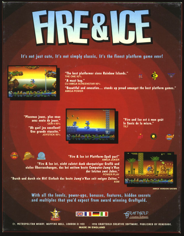 Fire And Ice — box-2D-back (EU)
