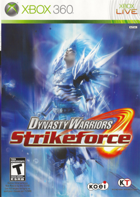Dynasty Warriors - Strikeforce box art