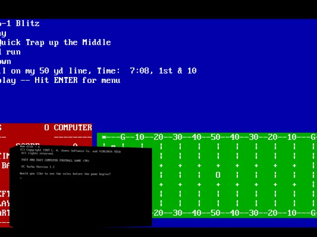 Fast and Easy Computer Football Game — mixrbv2 (WOR)