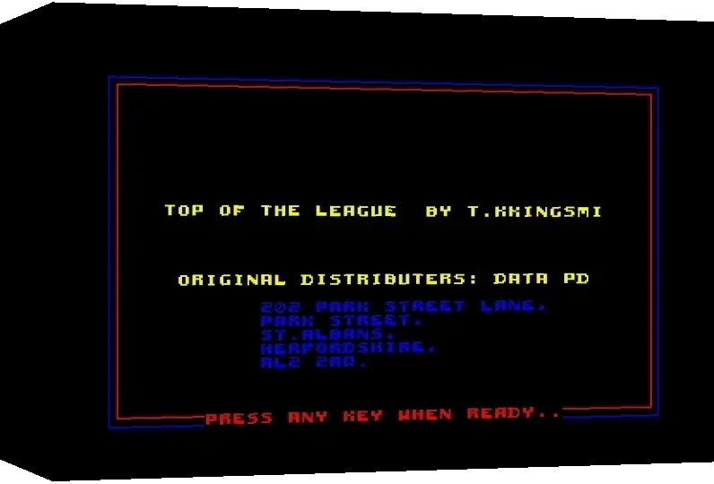Top Of The League — box-3D (WOR)