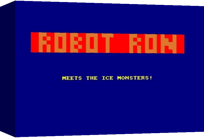 Robot Ron Meets The Ice Monsters ! — box-3D (WOR)