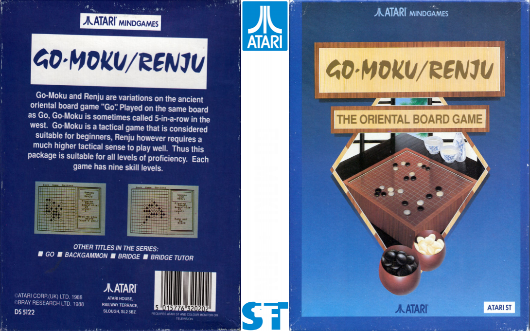Go-Moku And Renju — box-texture (UK)