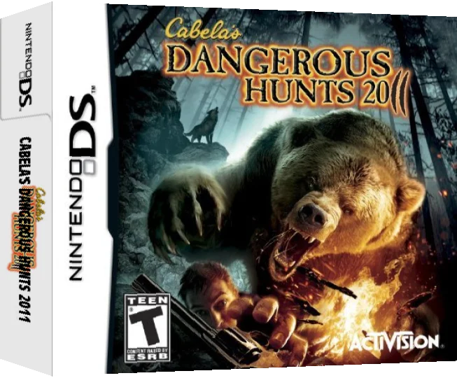 Cabela's Dangerous Hunts 2011 — box-3D (US)