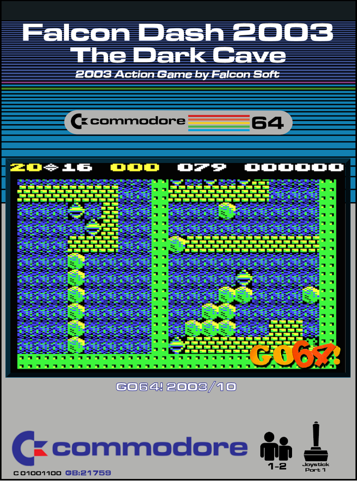 Falcon Dash 2003 : The Dark Cave box art