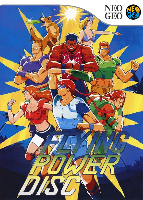 Flying Power Disc box art
