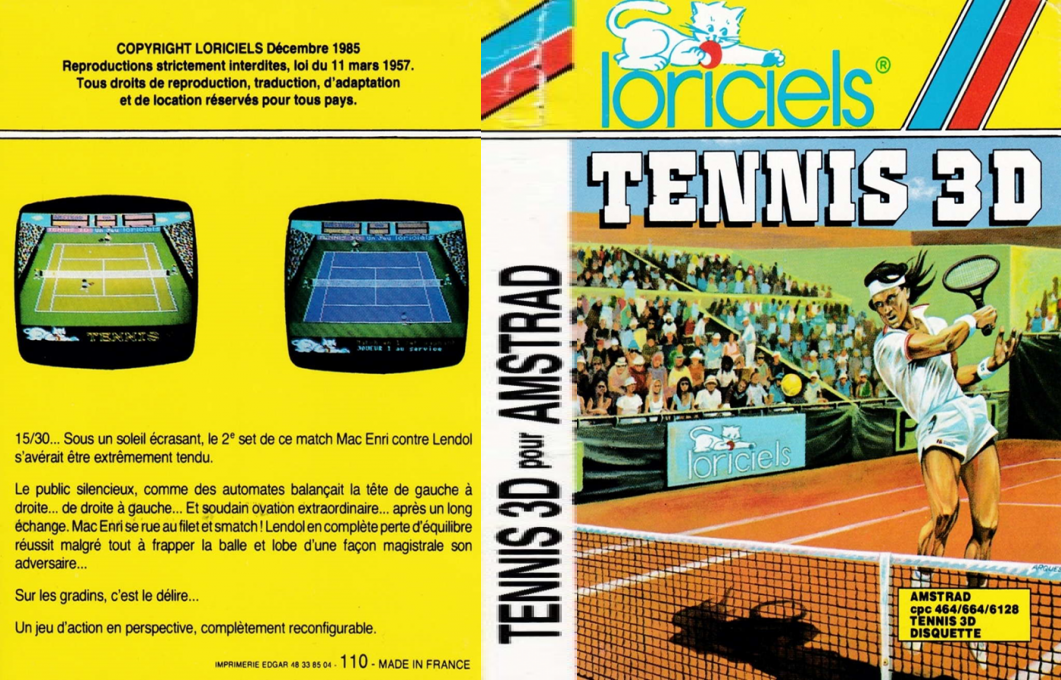 Tennis 3D — box-texture (FR)