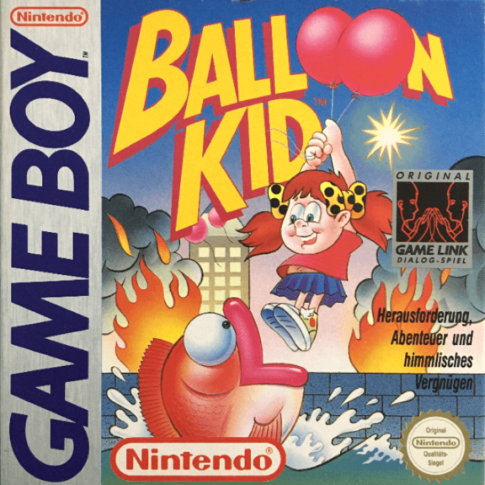 Balloon Kid — box-2D (DE)