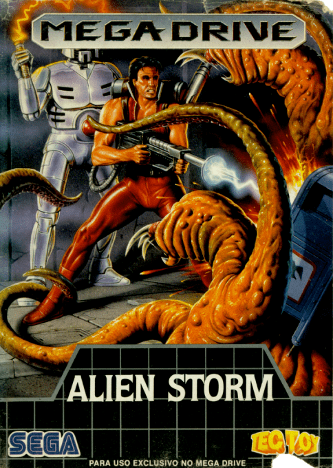 Alien Storm — box-2D (BR)