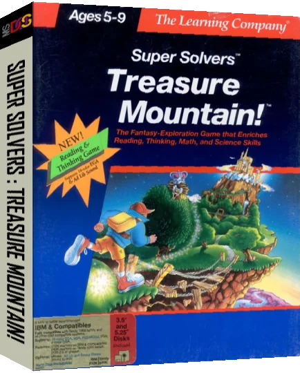 Super Solvers - Treasure Mountain! — box-3D (US)
