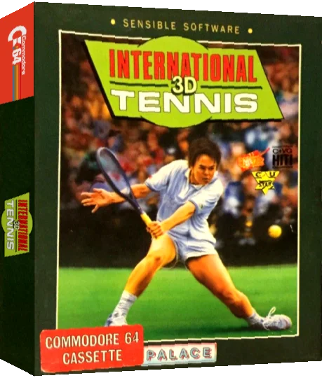 International 3D Tennis — box-3D (EU)