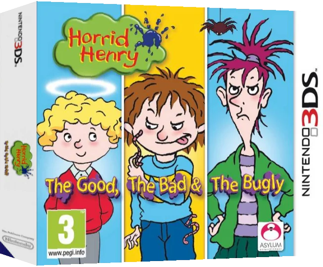 Horrid Henry - The Good, the Bad & the Bugly — box-3D (EU)