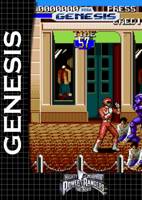 Mighty Morphin Power Rangers - The Movie — box-2D (SS)