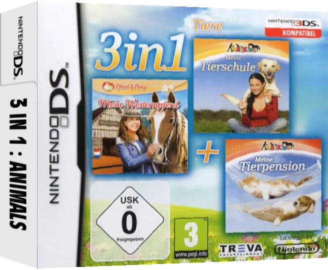 3 in 1 - Animals — box-3D (DE)
