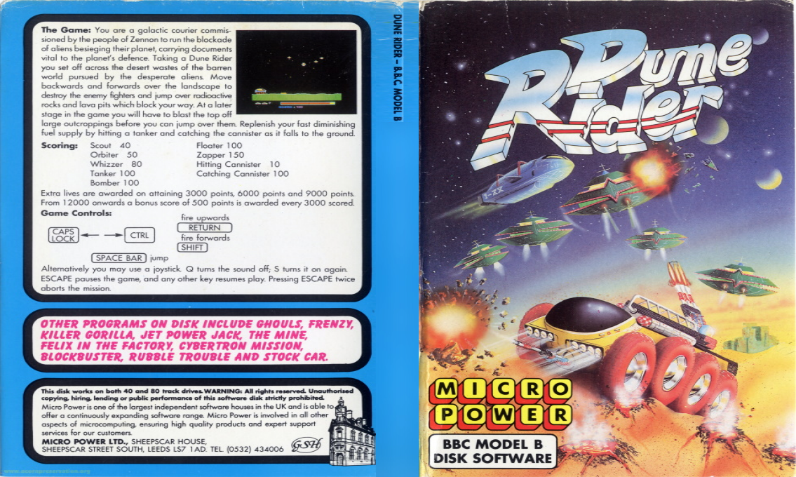 Dune Rider — box-texture (EU)