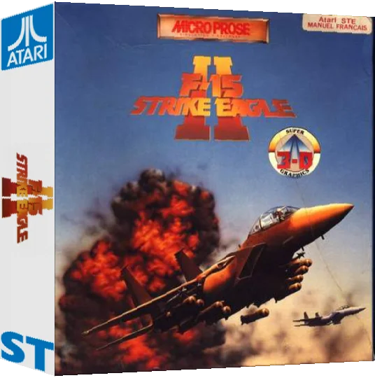 F-15 Strike Eagle 2 — box-3D (EU)