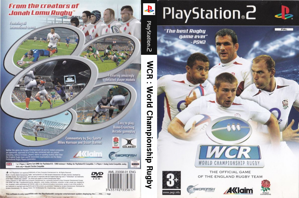 WCR - World Championship Rugby — box-texture (EU)
