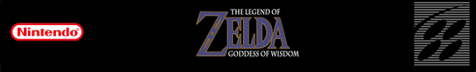 The Legend of Zelda : Goddess of Wisdom — box-2D-side (US)