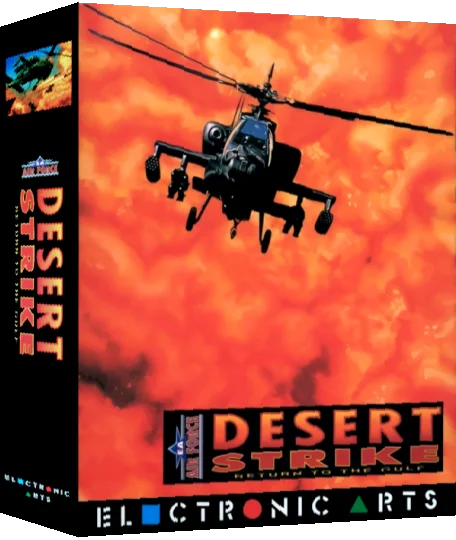 Desert Strike - Return to the Gulf — box-3D (EU)