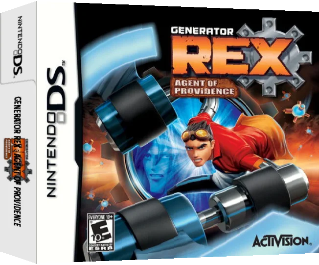 Generator Rex - Agent of Providence — box-3D (US)