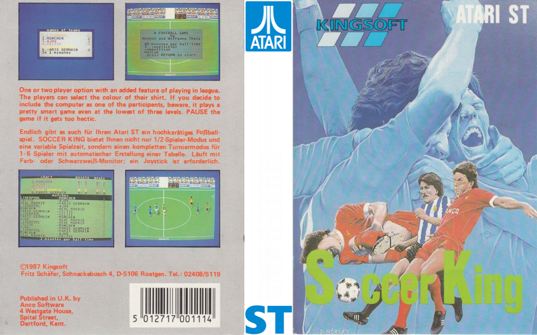 Soccer King — box-texture (DE)