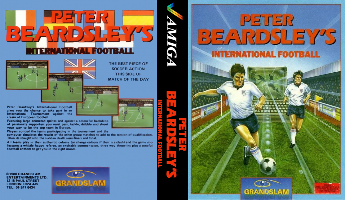 Peter Beardsley's International Football — box-texture (EU)