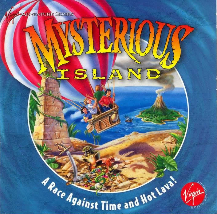 Mysterious Island: A Race Against Time and Hot Lava box art