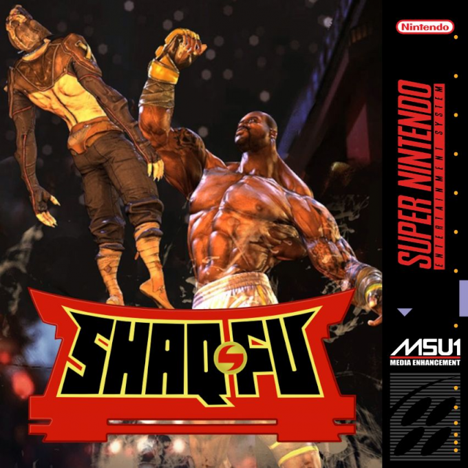 Shaq- Fu box art