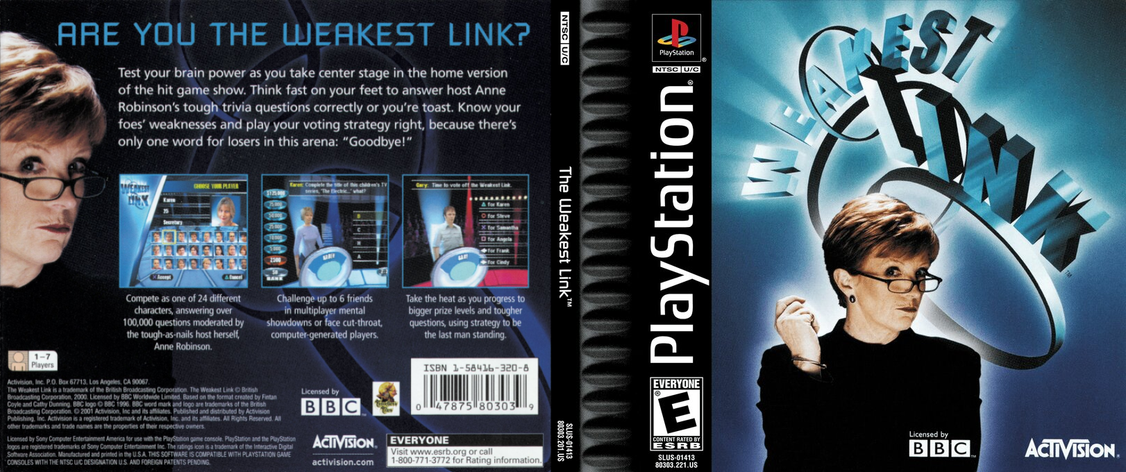 Weakest Link, The — box-texture (US)