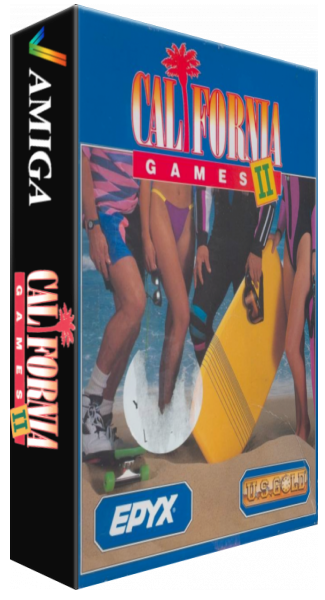 California Games II — box-3D (WOR)