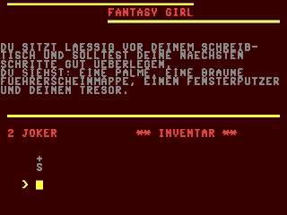 Fantasy Girl — ss (WOR)