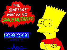 Simpsons - Bart Vs. The Space Mutants, The — sstitle (EU)