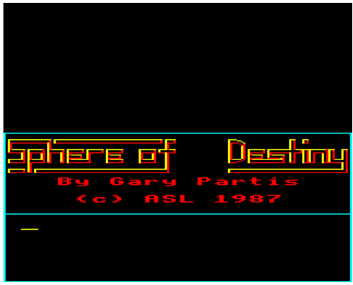 Sphere Of Destiny — sstitle (WOR)