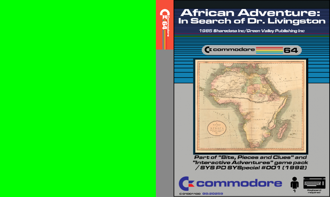 African Adventure : In Search of Dr. Livingston — box-texture (CUS)