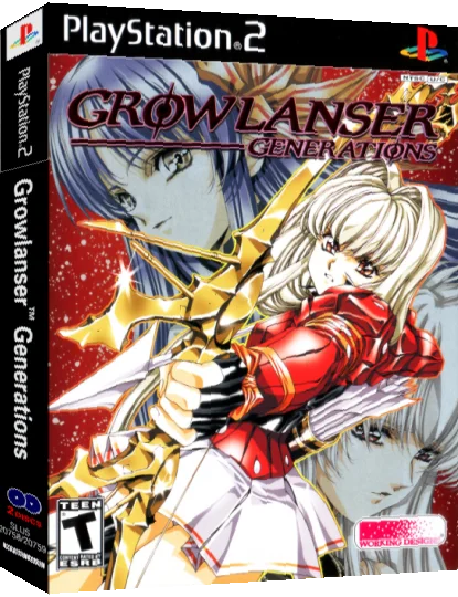 Growlanser V - Generations — box-3D (US)