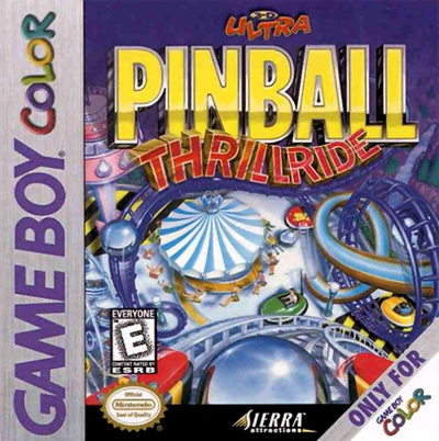 3d Ultra Pinball - Thrillride box art