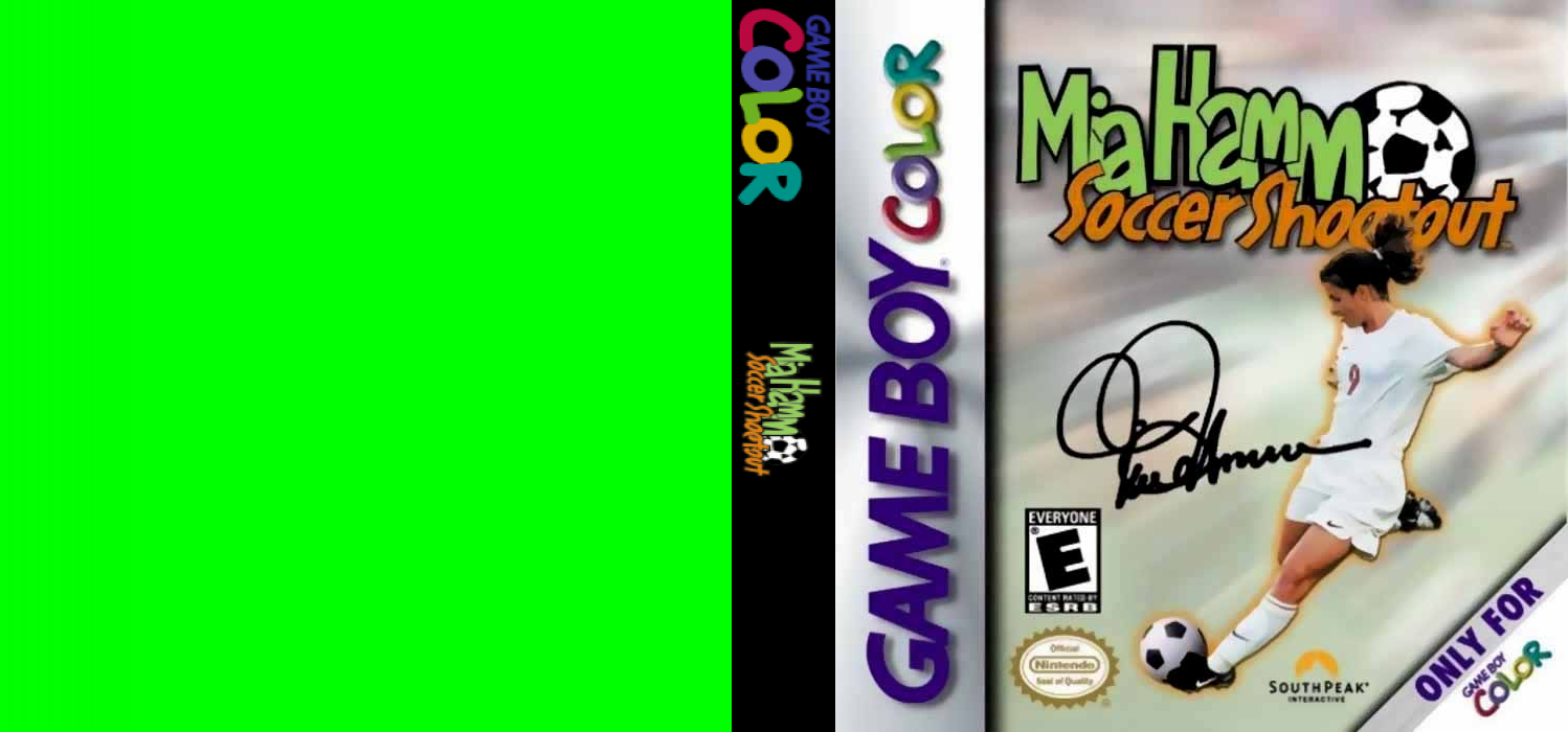 Mia Hamm Soccer Shootout — box-texture (US)