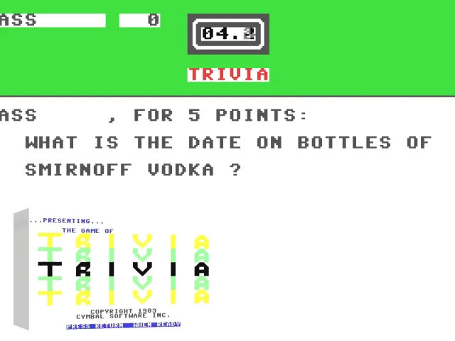 The Game of Trivia : Trivia Book 1 — mixrbv2 (WOR)