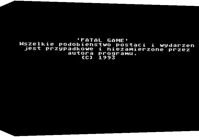 Fatal Game — box-3D (WOR)